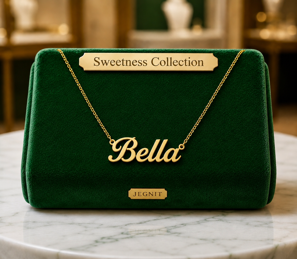 Sweetness / One custom name Necklace for her.